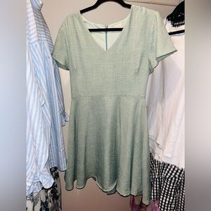 Altar’d State Sage/Mint Large Dress